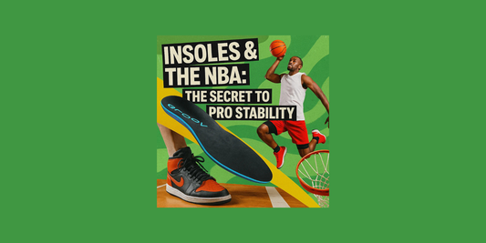 NBA players rely on custom insoles for balance, injury prevention, and performance. About 80% of pros use them. Groov Plush insoles bring the same personalized arch support and cushioning to everyday athletes, weekend warriors, and long workdays.