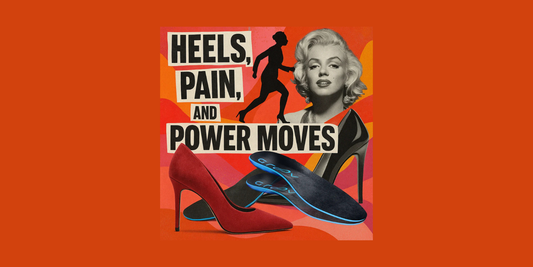 High heels: iconic for style, notorious for pain. From Marilyn Monroe to Zendaya, they symbolize power and elegance, but hurt. Groov Luxe insoles bring arch support, cushioning, and all-day comfort to heels without sacrificing style.