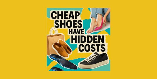 Cheap shoes cause blisters, pain, and waste. Groov insoles upgrade fast-fashion footwear with arch support, cushioning, and durability: saving money, protecting feet, and reducing landfill waste.