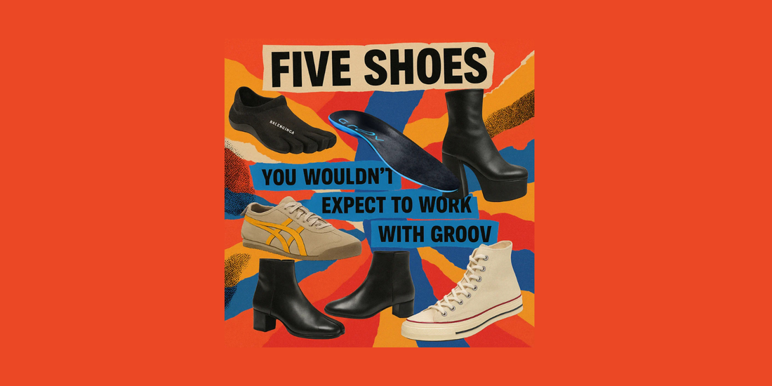 5 Shoes You Wouldn’t Think Work with Groovs… But Totally Do
