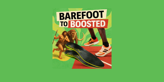 From barefoot running to carbon-plated super shoes, footwear evolution changed performance. Groov AI insoles personalize support, blending natural stride with modern cushioning